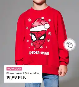 Sinsay Bluza crewneck Spider-Man oferta
