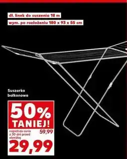 Kaufland Suszarka balkonowa oferta