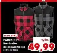 Kaufland Kamizelka polarowa męska s-xl Parkside oferta