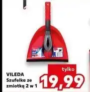 Kaufland Szufelka ze zmiotką 2w1 Vileda oferta