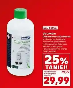 Kaufland Odkamieniacz w płynie eco decalk De'longhi oferta