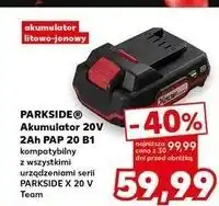 Kaufland Akumulator litowo-jonowy 20v Parkside oferta