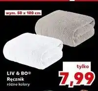 Kaufland Ręcznik kąpielowy 50 x 100 cm Liv & Bo oferta