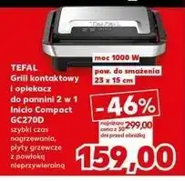 Kaufland Grill elektryczny inicio compact gc270d Tefal oferta