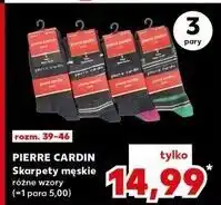 Kaufland Skarpety męskie Pierre Cardin Paris oferta