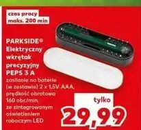 Kaufland Wkretak elektryczny prezycyjny Parkside oferta