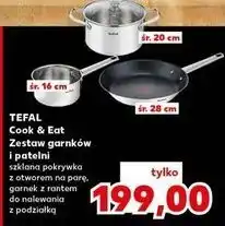 Kaufland Zestaw cook eat Tefal oferta