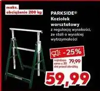 Kaufland Koziołek warsztatowy Parkside oferta