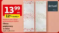 Auchan Obrus 1.35 x 5 m Actuel oferta