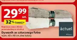 Auchan Dywan ze sztucznego futerka 60 x 90 cm Actuel oferta