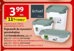 Auchan Pojemnik na żywność fresh 3 l Actuel oferta