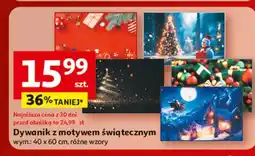 Auchan Dywanik świąteczny 40 x 60 cm oferta