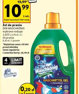 Intermarche Zel do prania Der Waschkönig oferta