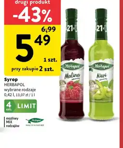 Intermarche Syrop Herbapol oferta