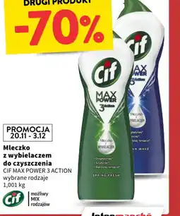 Intermarche Mleczko do czyszczenia Cif Max Power 3 Action oferta