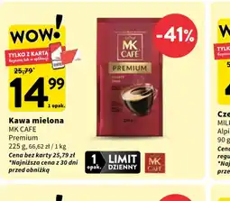 Intermarche Kawa mielona MK CAFE oferta