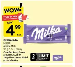 Intermarche Czekolada Milka oferta