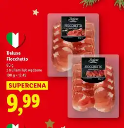 Lidl Szynka Fiocchetto z truflami Deluxe oferta