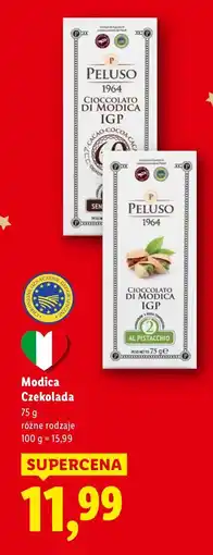 Lidl Czekolada, różne rodzaje Peluso 1964 oferta