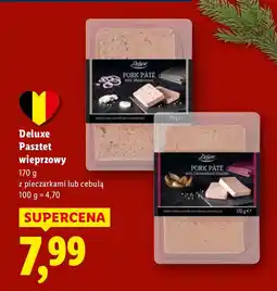 Lidl Pasztet wieprzowy z cebulą Deluxe oferta