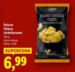 Lidl Chipsy ziemniaczane, różne rodzaje Deluxe oferta