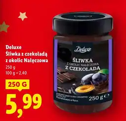 Lidl Śliwka z czekoladą z okolic Nałęczowa Deluxe oferta