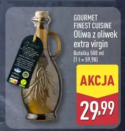 ALDI Oliwa z oliwek extra virgin Gourmet Finest Cuisine oferta