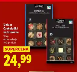 Lidl Czekoladki nadziewane, różne rodzaje Deluxe oferta