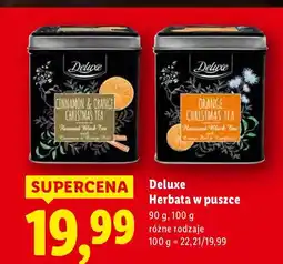 Lidl Herbata w puszce, różne rodzaje Deluxe oferta