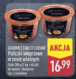 ALDI Policzki wieprzowe w sosie własnym Gourmet Finest Cuisine oferta