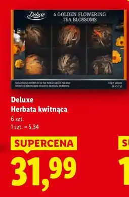 Lidl Herbata kwitnąca Deluxe oferta