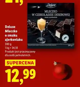 Lidl Mleczko o smaku ajerkoniaku Deluxe oferta