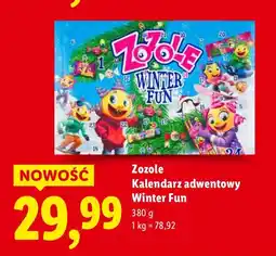Lidl Kalendarz adwentowy Winter Fun Zozole oferta