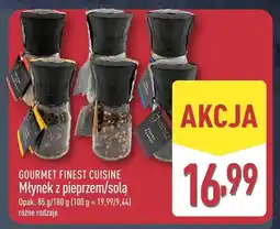ALDI Młynek z pieprzem Gourmet Finest Cuisine oferta