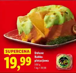 Lidl Babka pistacjowa Deluxe oferta