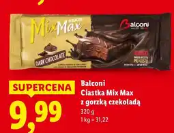 Lidl Ciastka Mix Max z gorzką czekoladą Balconi oferta