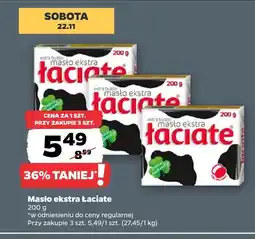 Netto Masło ekstra 200 g Łaciate oferta
