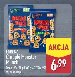 ALDI Chrupki Monster Munch Lorenz oferta