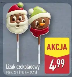 ALDI Lizak czekoladowy Aldi oferta