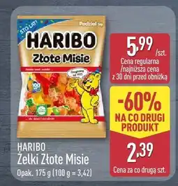 ALDI Żelki Złote Misie Haribo oferta