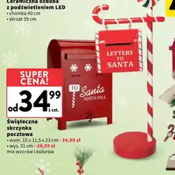 Intermarche Swiąteczna skrzynka pocztowa oferta