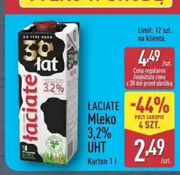 ALDI Mleko 3,2% UHT Łaciate oferta