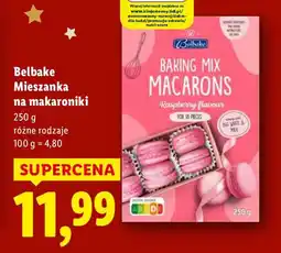 Lidl Mieszanka na makaroniki, różne rodzaje Belbake oferta