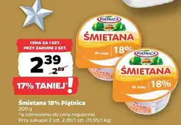 Netto Śmietana 18% Piątnica oferta