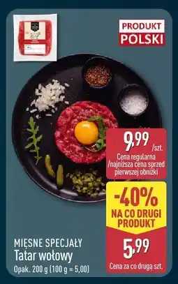 ALDI Tatar wołowy Mięsne Specjały oferta