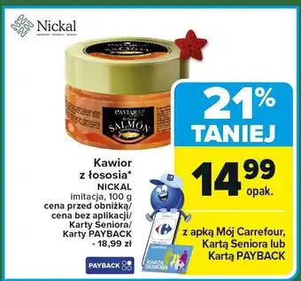 Kawior z łososia Nickal 100 g