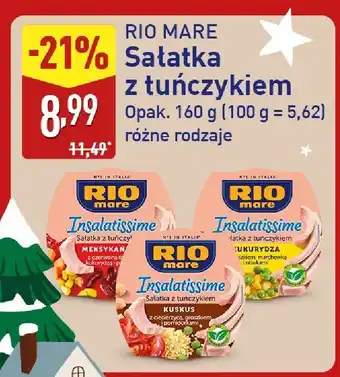 Sałatka z tuńczykiem różne rodzaje RIO MARE