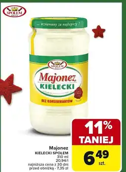 Carrefour Market Majonez Kielecki Społem Kielce oferta