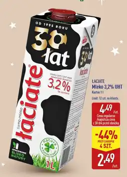 ALDI Mleko Łaciate 3,2% UHT oferta