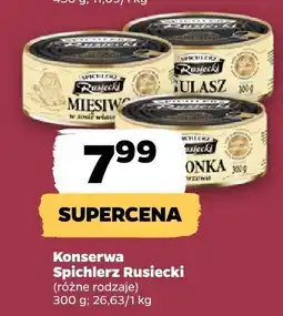 Netto Konserwa, różne rodzaje Spichlerz Rusiecki oferta